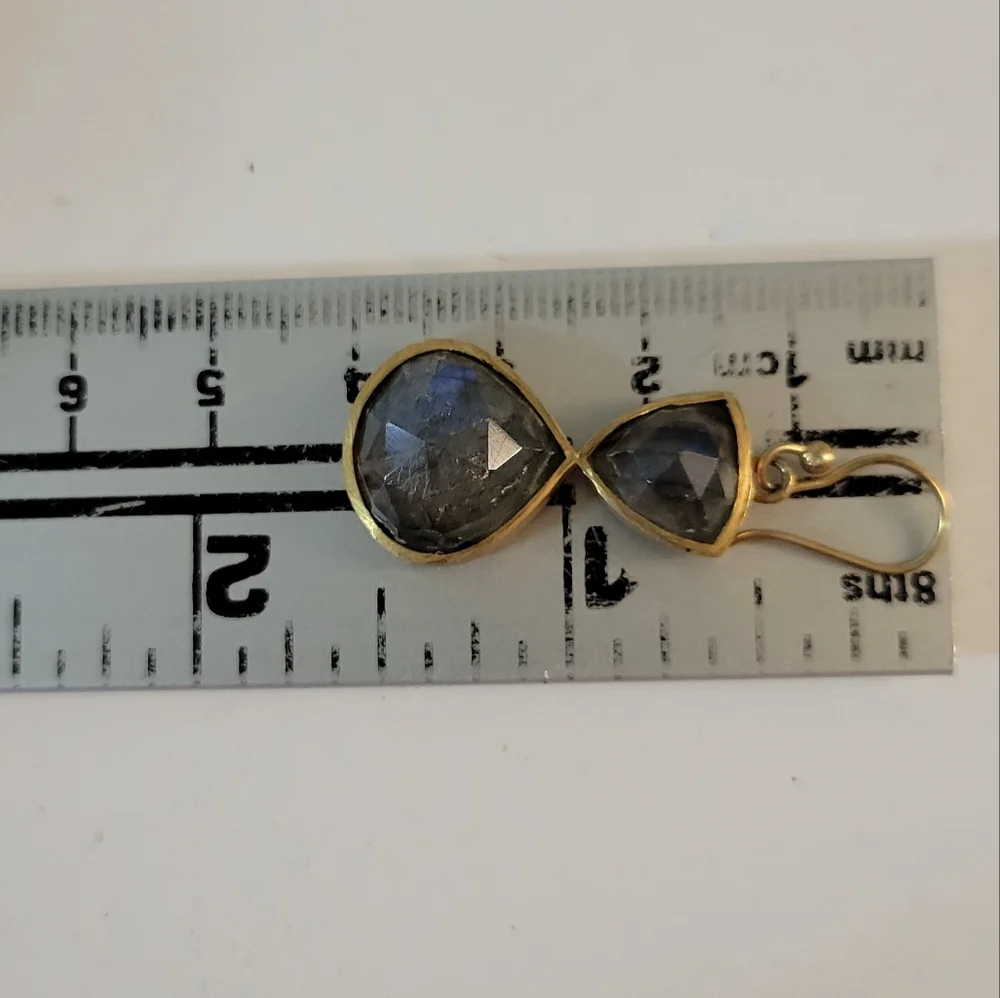 Hand Crafted goldtone metal